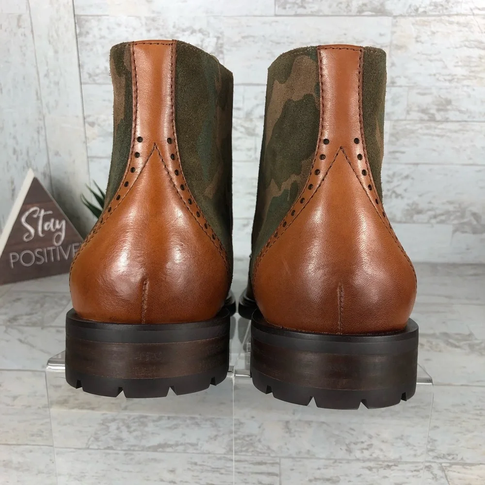 Mark Nason Camo Ithaca Beaufort Boots Wingtip ✅